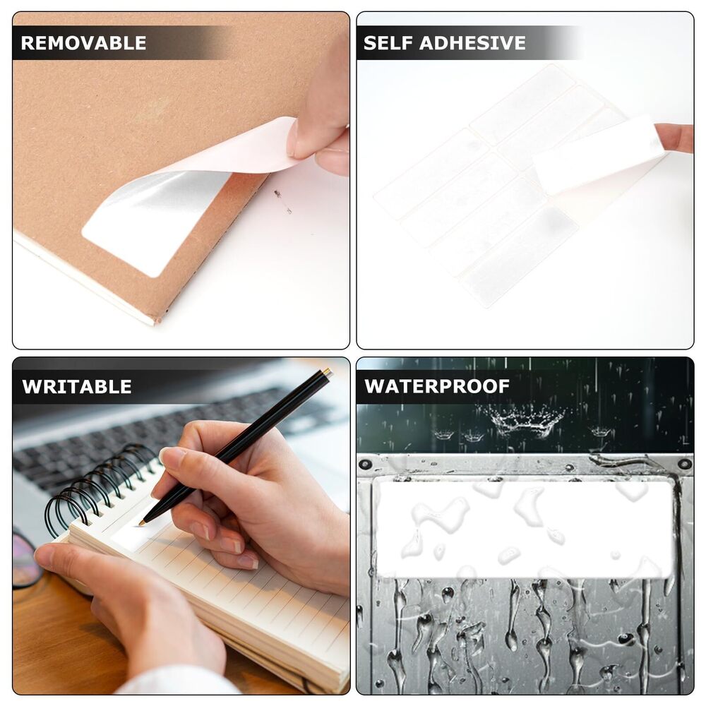 2684 White Color Coding Labels 3 × 1 Inches Self-Adhesive Rectangle - Picture 6 of 9